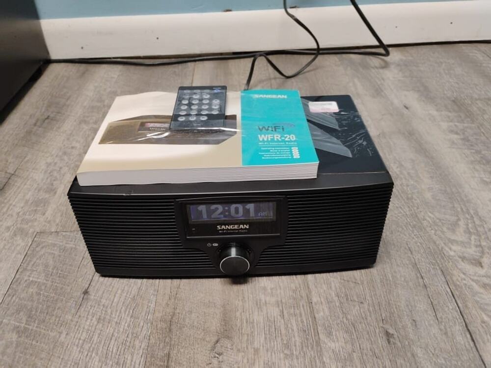 Sangean WFR-20 WiFi Internet Radio & Media Player Digital Music Player W/ REMOTE